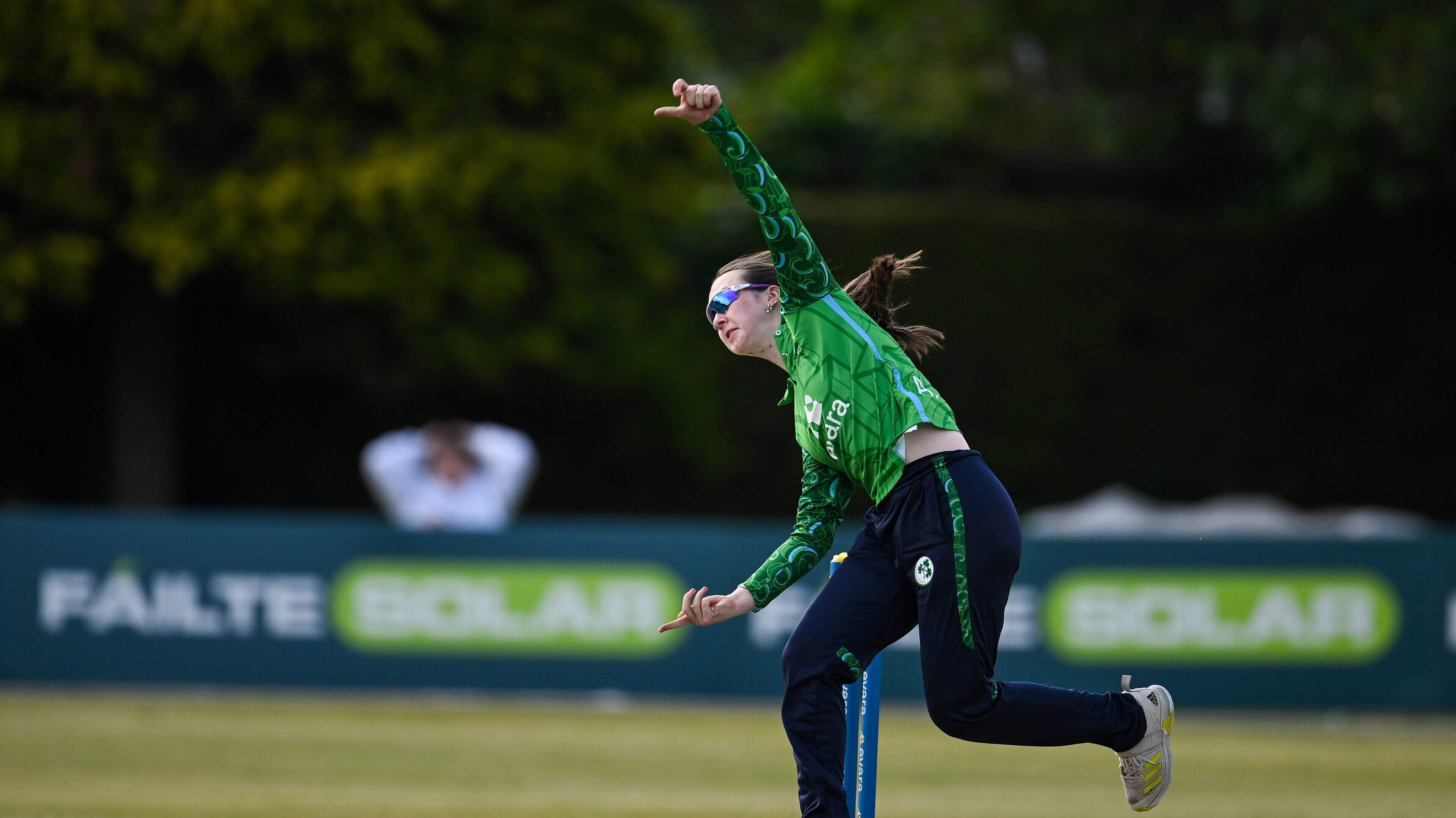 Aimee Maguire lives up her captain’s billing as she leads Ireland women to impressive 11-run victory over Bangladesh